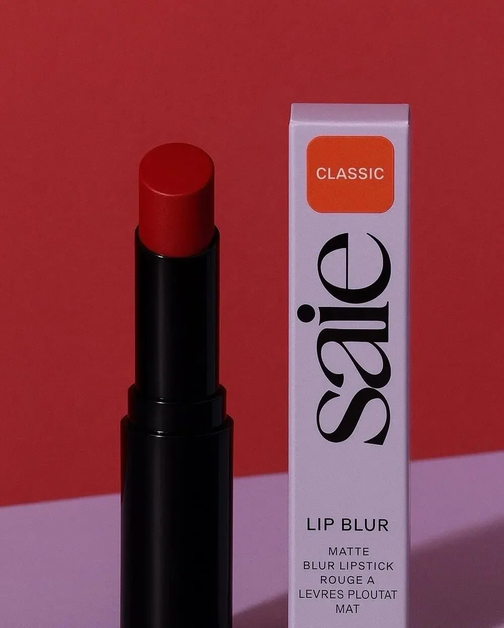Saie - Lip Blur - Matte Blurring Lipstick - Shade: Classic - 2.5 g / 0.09 oz